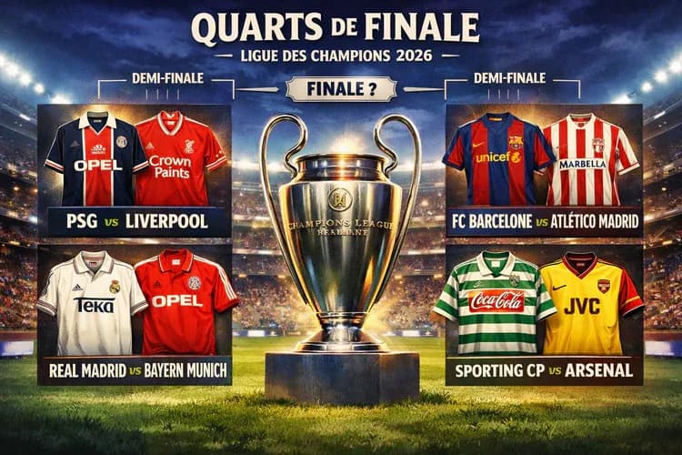 Ligue des champions 2026 : Analyse complète des quarts de finale après les matchs aller