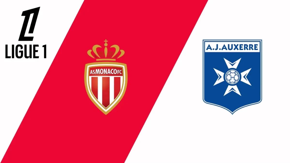 Monaco vs Auxerre : horaires, diffusion et enjeux du choc de la 30e journée de Ligue 1