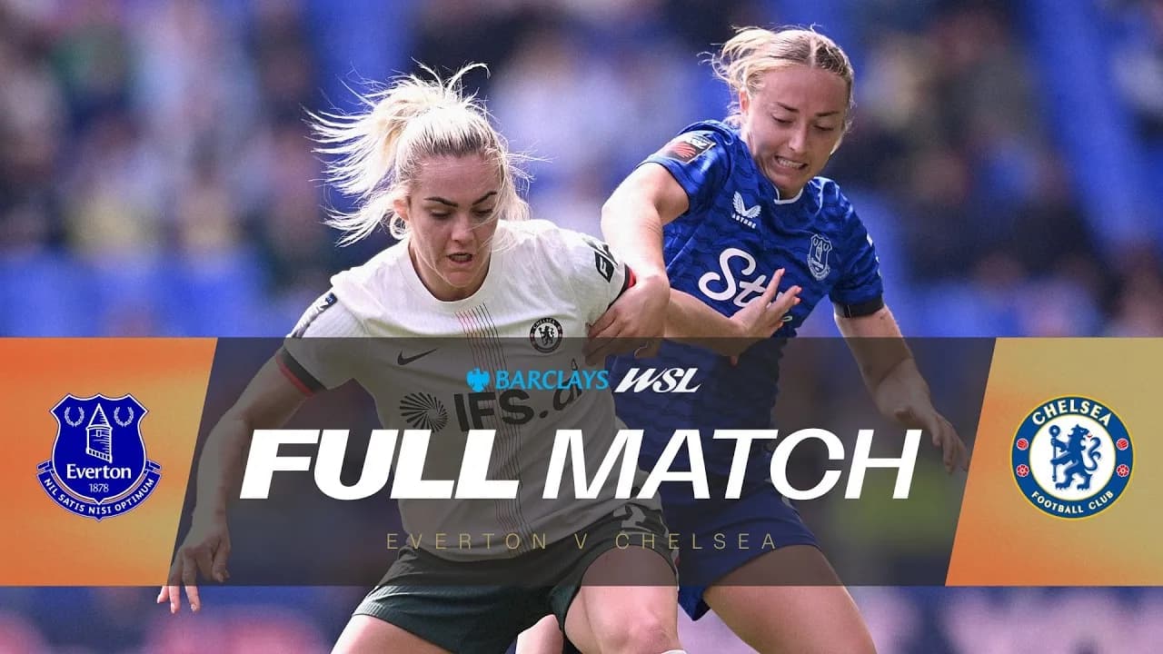 Chelsea domine Everton grâce à un doublé de Sam Kerr et se rapproche de la Ligue des Champions 2026